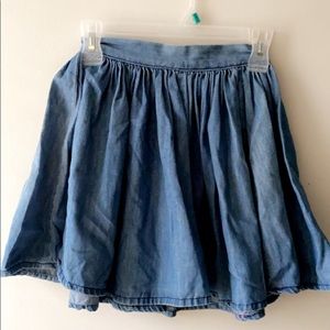 jean skirt